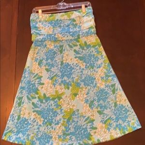 Lilly Pulitzer strapless dress